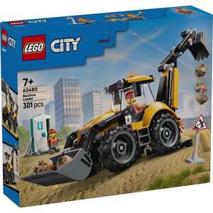 Imagine LEGO® City - Buldoexcavator galben (60480)