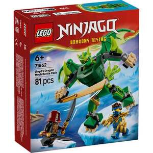 Imagine LEGO® Ninjago - Pachet de lupta cu robotul dragon al lui Lloyd (71862)