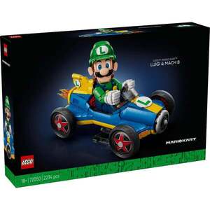 Imagine LEGO® Super Mario - Mario Kart - Luigi si Mach 8 (72050)