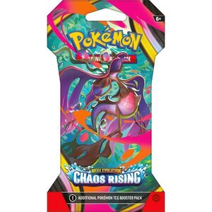Imagine Set carti de joc, Pokemon TCG, Mega Evolution, Chaos Rising Sleeved Booster