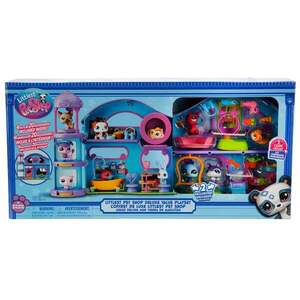 Imagine Set 4 figurine si 20 accesorii, Littlest Pet Shop, Deluxe Playset