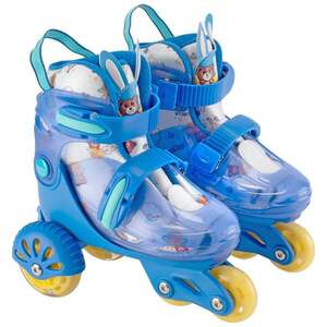 Imagine Role reglabile, Action One, incepatori, roti luminoase, S(31-34), Blue