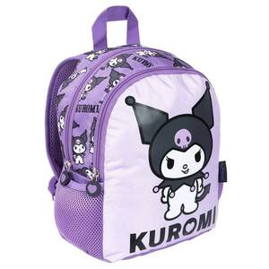 Imagine Ghiozdan gradinita cu 2 compartimente, St Majewski, Kuromi Violet, 30 cm