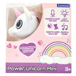 Imagine Jucarie interactiva cu lumini si sunete, Lexibook, Power Unicorn Mini