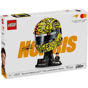 Imagine LEGO® Editions - Casca lui Lando Norris McLaren Mastercard F1 Team (43023)