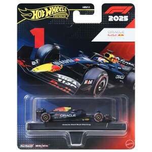 Imagine Masinuta metalica de curse, Hot Wheels, Oracle Red Bull Racing 2025, Formula 1 Team 1, JKD83