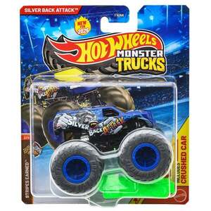 Imagine Masinuta Hot Wheels, Monster Truck, Silver Back Attack, JHY67