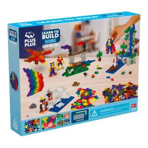 Imagine Set de constructie, Plus-Plus, 1200 piese, Culori standard