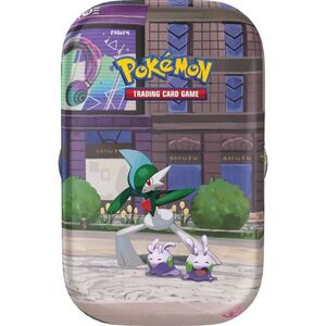 Imagine Set carti de joc, Pokemon TCG, Mega Evolution, Lumiose City, Mini Tin