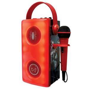 Imagine Boxa wireless cu microfon si lumini, Lexibook, Spiderman