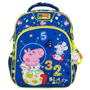 Imagine Ghiozdan cu 2 compartimente, Diakakis, Must Team, Peppa Pig, George Space