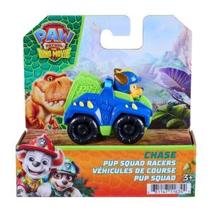 Imagine Mini vehicul cu figurina, Paw Patrol the Dino Movie, Pup Squad Racers, Chase, 20157134