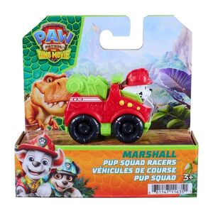 Imagine Mini vehicul cu figurina, Paw Patrol the Dino Movie, Pup Squad Racers, Marshall, 20157135