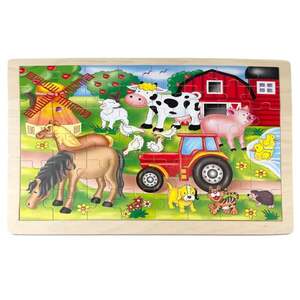 Imagine Puzzle-ul "ferma animalelor"