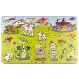 Imagine Puzzle din lemn, Lumea basmelor, 20 piese
