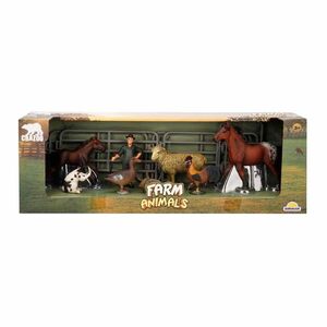 Imagine Set figurine, Crazoo, Animale de la ferma, Cocos