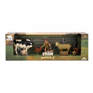 Imagine Set figurine, Crazoo, Animale de la ferma, Taur