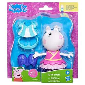 Imagine Set figurina cu accesorii fashion, Peppa Pig, Suzy Sheep, G0330