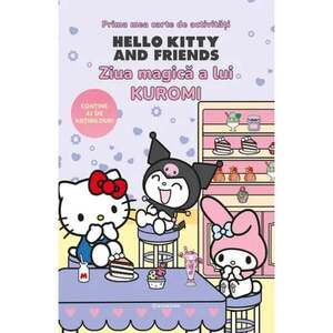 Imagine Prima mea carte de colorat, Hello Kitty and Friends, Ziua magica a lui Kuromi