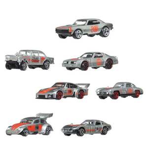 Imagine Set 7 masini, Hot Wheels, 80Th Anniversary, Replay The Classics, 1: 64, JHF01