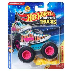 Imagine Set 2 vehicule, Hot Wheels, Monster Truck, Sneakerhead, 1: 64, JJT58