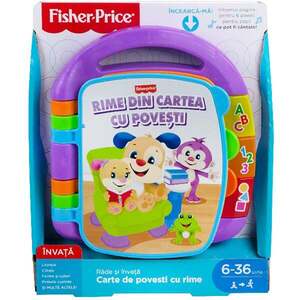 Imagine Carte cu povesti muzicale, Fisher Price, Limba Romana, DKJ99