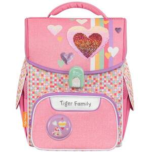 Imagine Ghiozdan neechipat, Tiger Family, Jolly Pro 2S, Pink Amour