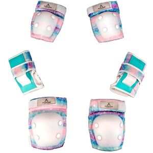Imagine Set protectii cu genunchiere, cotiere si aparatori incheieturi, Action One Candy, Blue