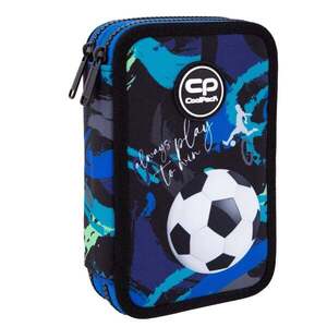 Imagine Penar echipat cu 2 compartimente, Coolpack, Jumper 2, Football, Bleumarin