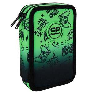 Imagine Penar echipat cu 2 compartimente, Coolpack, Jumper 2, Game Over, Verde