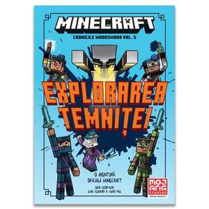 Imagine Cronicile Woodsword, Minecraft, Explorarea Temnitei, Vol 5