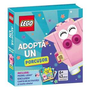 Imagine Adopta un porcusor, Lego, Activitati pentru micii iubitori de animale