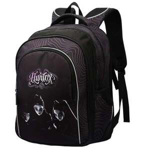 Imagine Ghiozdan cu 4 compartimente, St Majewski, K-Pop Demon Hunters, 43 cm, Negru