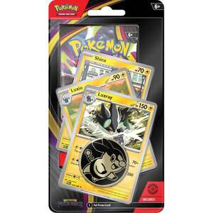 Imagine Set carti de joc, Pokemon TCG, Mega Evolution, Pitch Black, Premium Checklane, Luxray