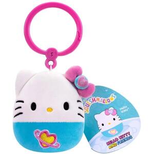 Imagine Jucarie de plus breloc, Squishmallows, Hello Kitty, 9 cm