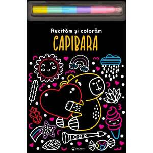 Imagine Recitam si coloram, Capibara