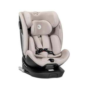Imagine Scaun auto, Lorelli Perseus, I-Size, Isofix, baza rotativa, picior de sprijin, EPS Memory, panou de ventilatie, SPS, 40-150 cm, Beige