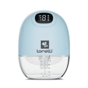 Imagine Pompa de san electrica portabila, Lorelli Alice, hands free, 3 moduri de operare, functie masaj, 9 niveluri, cu accesorii incluse, 140 ml, Blue