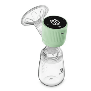 Imagine Pompa de san electrica, Lorelli Lila, 3 moduri de operare, functie masaj, 15 niveluri de aspiratie, 180 ml, Green