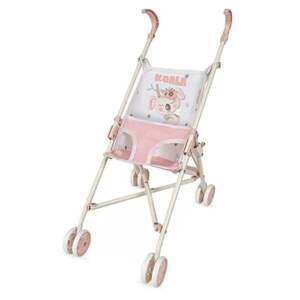 Imagine Carucior tip umbrela pentru papusi, compact si practic, DeCuevas, Koala, Roz