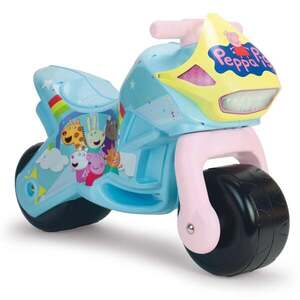 Imagine Motocicleta tip ride-on, Injusa, Injusa, fara pedale, stabil si usor de utilizat, Peppa Pig