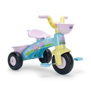 Imagine Tricicleta cu pedale, Injusa, design ergonomic, 62 x 42 x 46 cm, Peppa Pig Baby