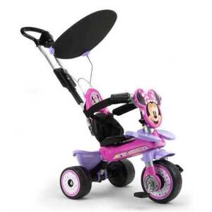Imagine Tricicleta evolutiva, Injusa, cu maner parental, adaptabila, anvelope EVA, Disney Mickey Mouse