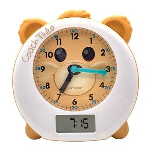 Imagine Ceas cu alarma, functie de povestire si lumini, Lexibook, Theo