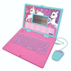 Imagine Laptop educational Lexibook, Unicorn, 124 activitati