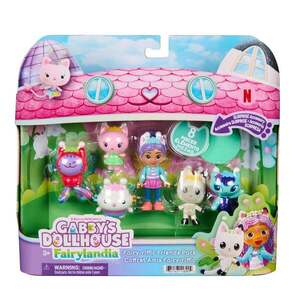Imagine Set de joaca, Gabbys Dollhouse, Fairylandia, Fairy-Riffic Friends, 6076262