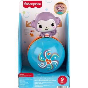 Imagine Jucarie bebelusi, Fisher Price, Crawling Musical Monkey, JLB95