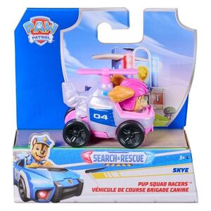 Imagine Vehicul cu figurina, Paw Patrol, Pup Squad Racers, Skye, 20156336