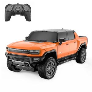 Imagine Masinuta cu telecomanda, Rastar, Hummer EV, 1: 26, Portocaliu