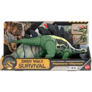 Imagine Figurina articulata, Jurassic World Survival, Wild Roar, Stegosaurus, JKL85
